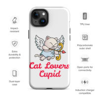 Cat Lovers Cupid® Tough Case for iPhone® Hand-Held Devices - Image 4