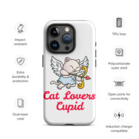 Cat Lovers Cupid® Tough Case for iPhone® Hand-Held Devices - Image 7